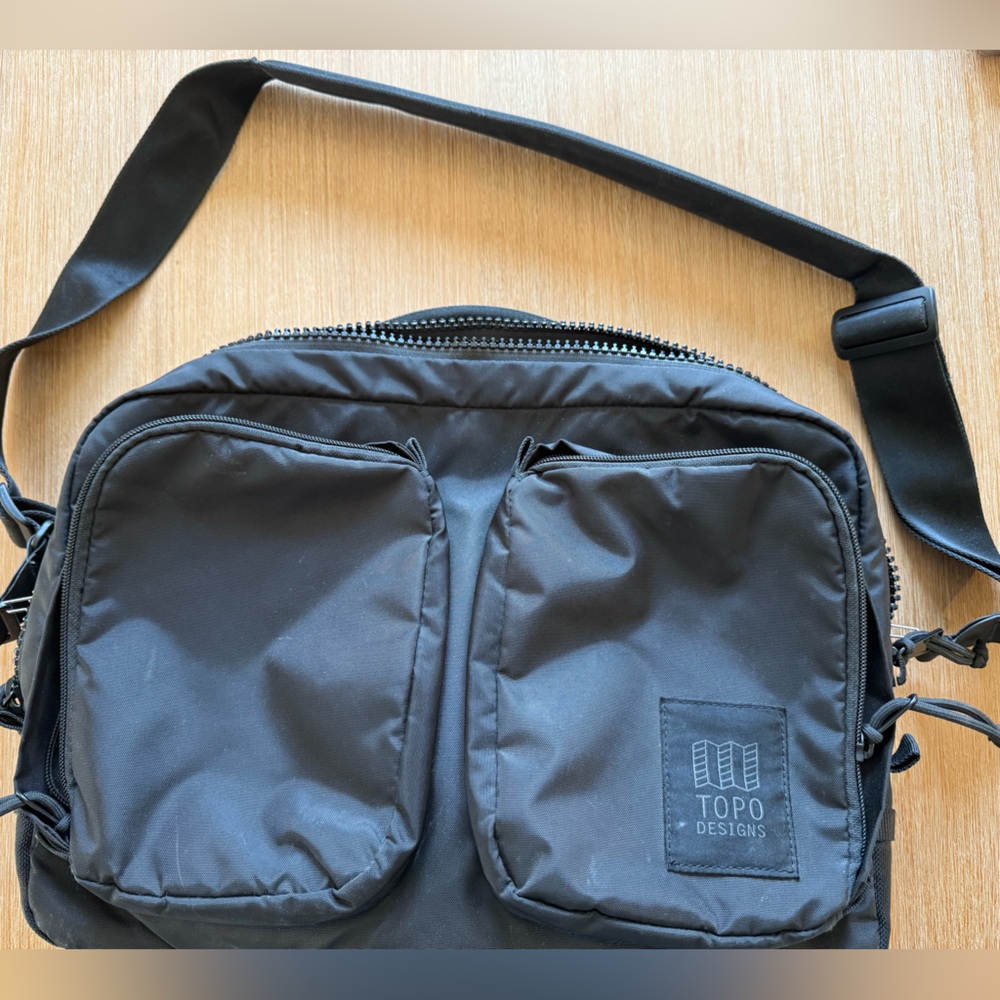 Topo Designs Black Men's Bag